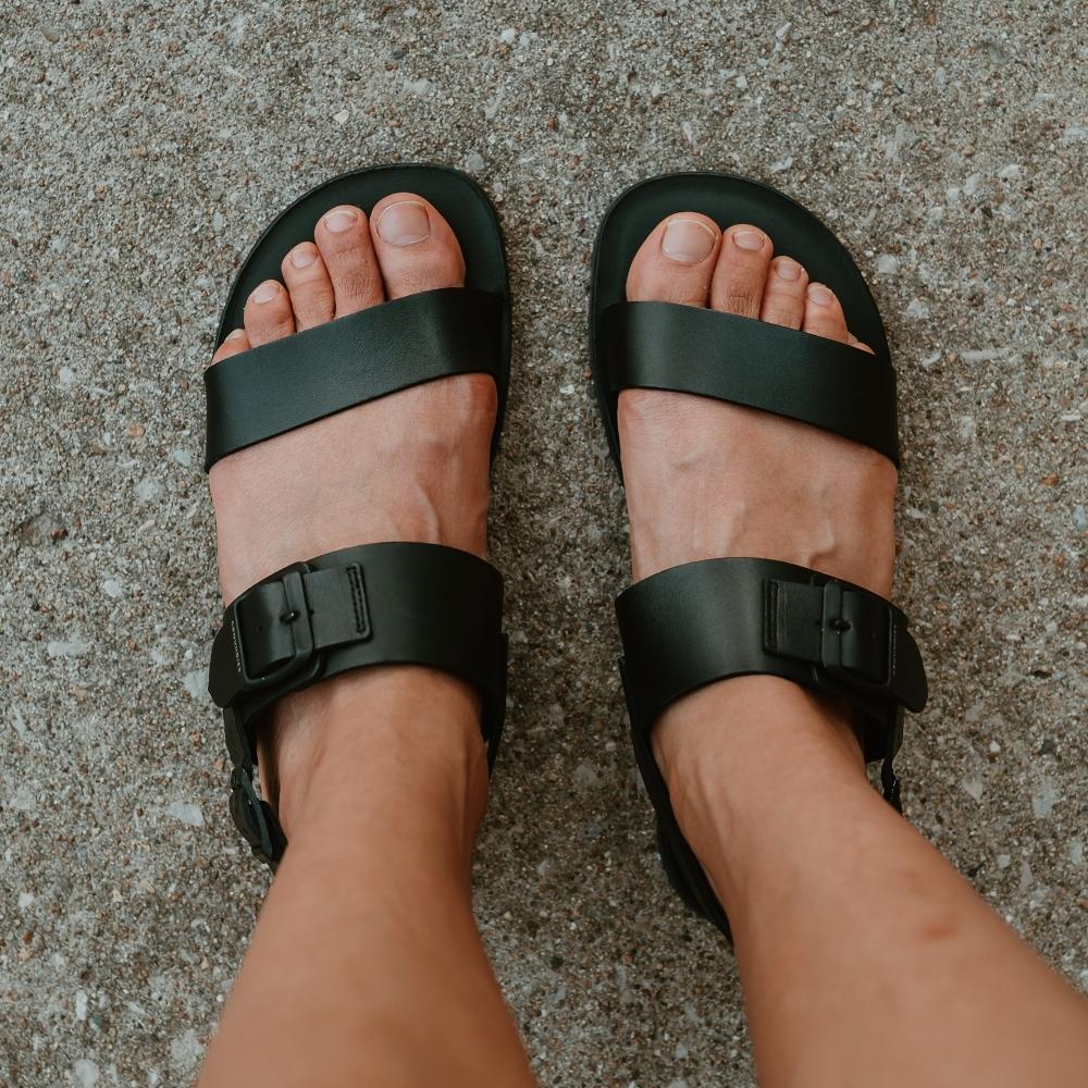 Groundies Kos Leather Sandal - Image 5