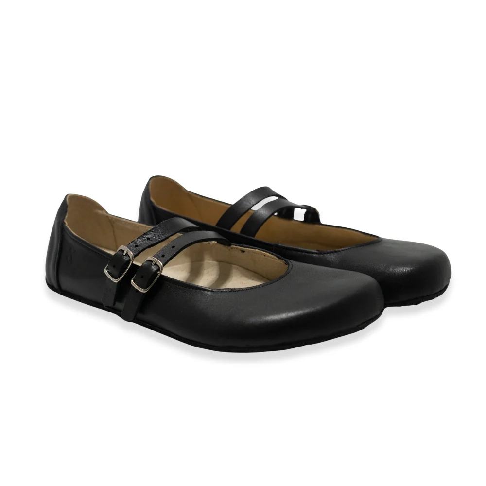 Jenon Leather Two Strap Villet Mary Jane - Image 10
