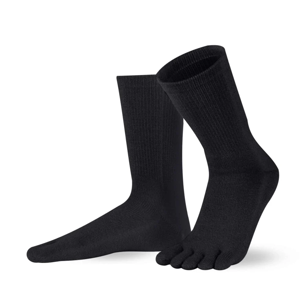 Knitido Cotton & Merino Crew Toe Socks - Image 3