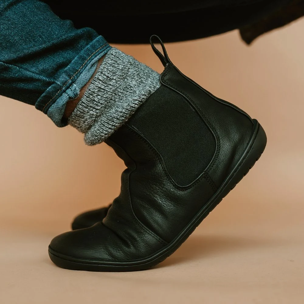 Mukishoes Wool Lined Leather Chelsea Boot - Image 4