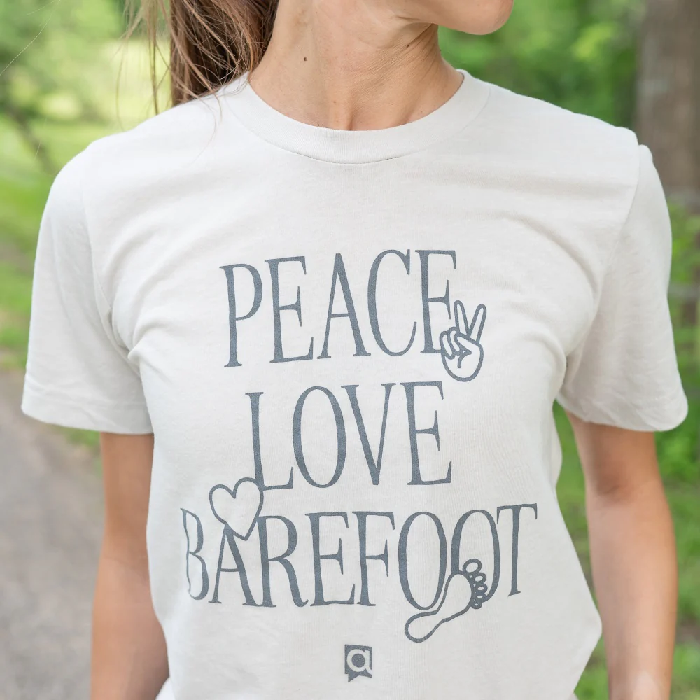 Peace Love Barefoot T-Shirt