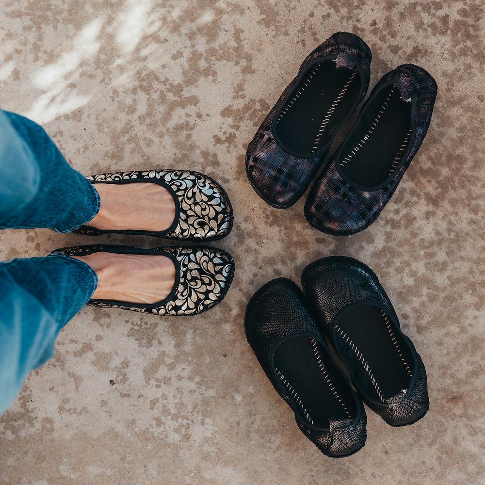 Peerko Petite Leather Ballet Flats - Image 4