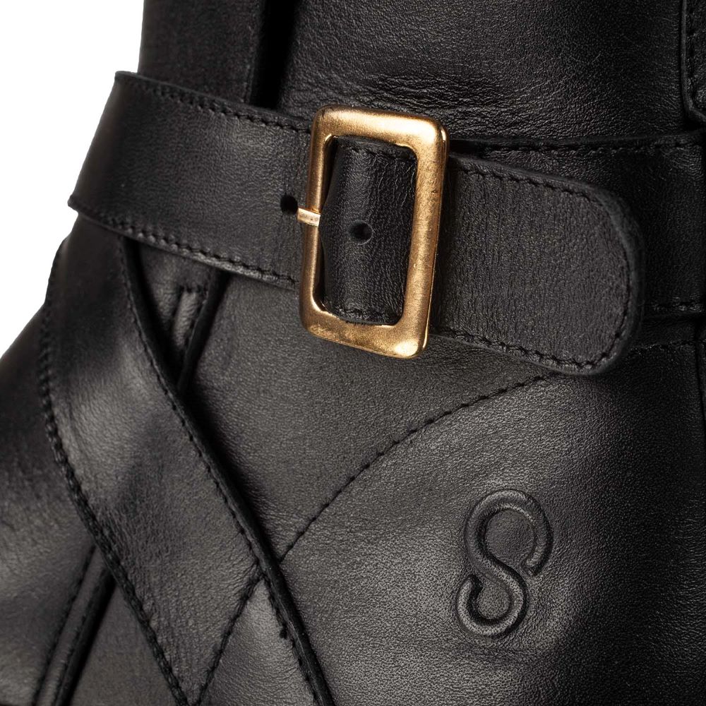 Shapen Divine Leather Ankle Boot - Image 16