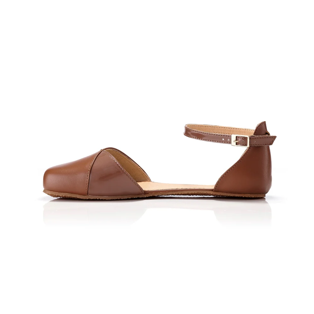 Shapen Poppy Leather Flats - Image 17