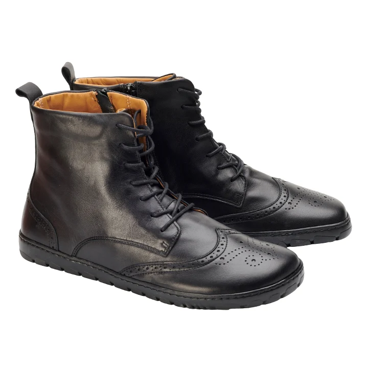 Zaqq Quintic Brogue Unlined Boot - Image 9